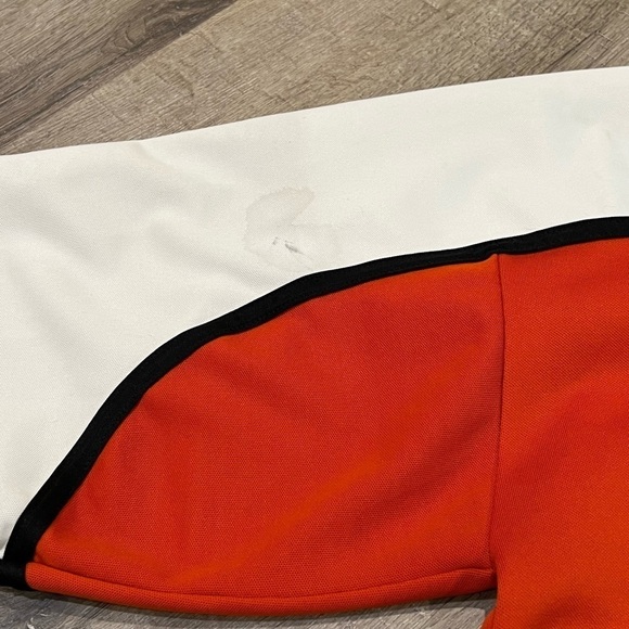 VTG Vintage 80’s Philadelphia Flyers NHL Maska Ultrafil Sz M Embroidered Jersey - Picture 6 of 10